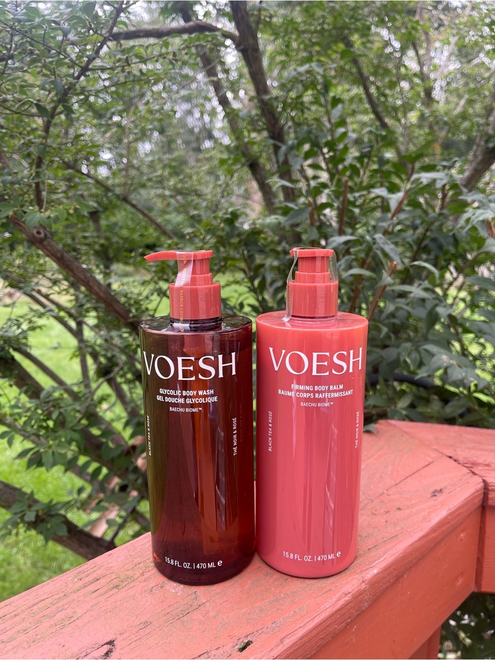 Pink Firming Body Balm & Glycolic Body Wash Duo - Pink